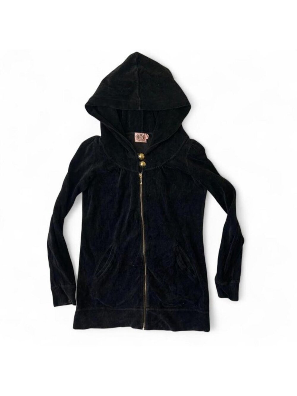 Y2K rare Black juicy couture tracksuit setTop size... - Picture 2 of 8